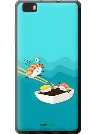 Чехол на huawei ascend p8 lite суши хуавей асценд п8 лайт