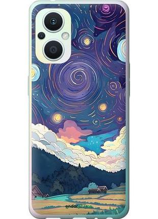 Чехол на oppo reno8 lite креатинвый арт оппо рено8 лайт