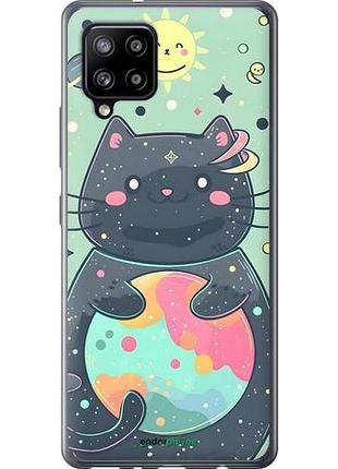 Чохол на samsung galaxy a42 a426b милий котик