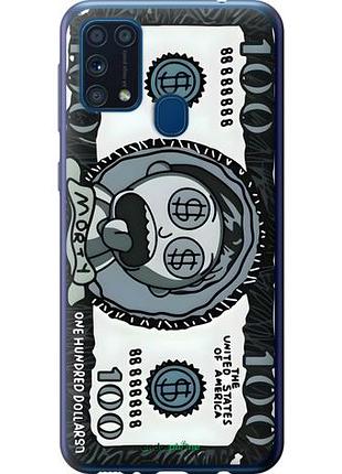Чехол на samsung galaxy m31 m315f морти 100 самсунг м31 м315ф