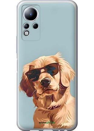 Чохол на infinix note 12 пес в окулярах