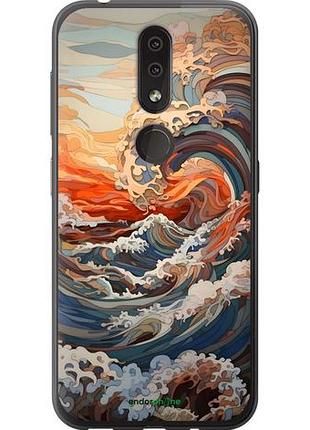 Чохол на nokia 4.2 арт хвилі