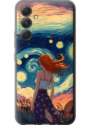 Чехол на samsung galaxy a54 a546e девушка арт самсунг а54 а546е