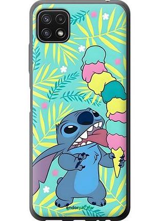 Чехол на samsung galaxy a22 5g a226b стич самсунг а22 5г а226б