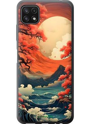 Чехол на samsung galaxy a22 5g a226b природа японии самсунг а22 5г а226б