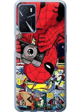 Чехол на oppo a16 человек паук, spiderman 2 оппо а16 2