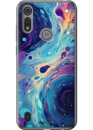 Чехол на motorola e6i арт акварель моторола е6и