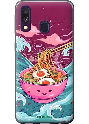 Чехол на samsung galaxy a40 2019 a405f рамен