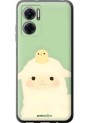 Чехол на xiaomi redmi note 11e барашек и ципленок сяоми редми ноут 11е