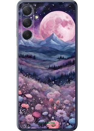 Чехол на samsung galaxy m54 ночь луна арт самсунг м54