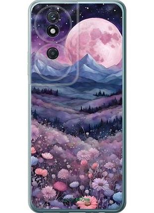 Чехол на huawei honor play 50 plus ночь луна арт хуавей хонор плей 50 плюс