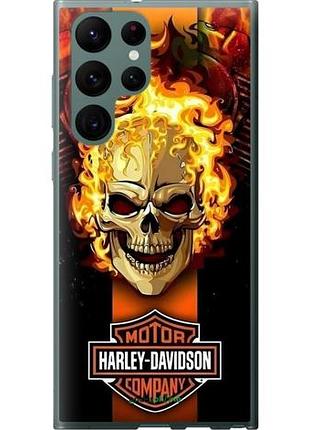 Чохол на samsung galaxy s22 ultra харлей девідсон