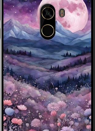 Чехол на xiaomi mi mix 2 ночь луна арт сяоми ми микс 2