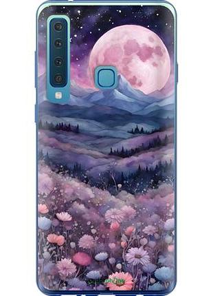 Чехол на samsung galaxy a9 (2018) ночь луна арт самсунг а9 (2018)
