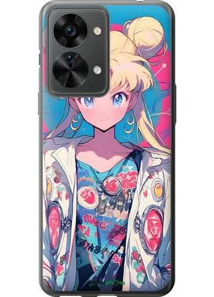 Чехол на oneplus nord 2t сейлор мун 2 1+ норд 2т