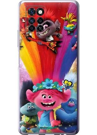 Чехол на infinix note 10 pro троли