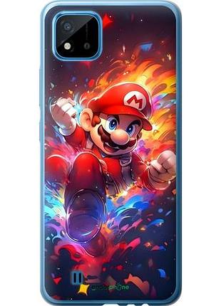 Чохол на realme c20a супер маріо