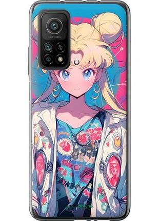 Чехол на xiaomi mi 10t сейлор мун 2