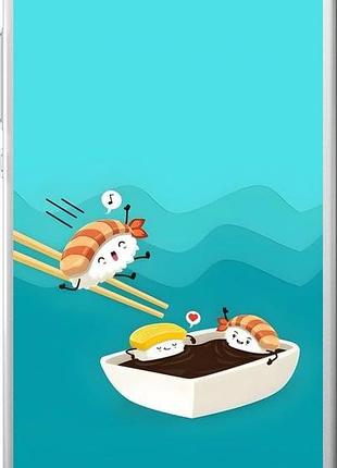 Чехол на huawei ascend p8 суши