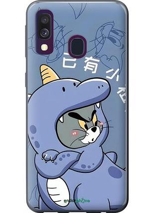 Чехол на samsung galaxy a40 2019 a405f том и джерри 1 самсунг а40 2019 а405ф 1