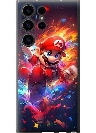 Чехол на samsung galaxy s23 ultra супер марио самсунг с23 ультра