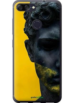 Чехол на asus zenfone max plus m1 zb570tl статуя арт асус зенфон макс плюс м1 зетб570тл