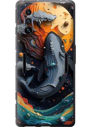 Чохол на xiaomi poco f4 gt кит у космосі
