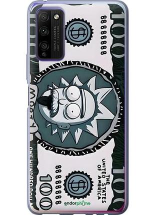 Чехол на huawei honor 30 lite рик 100 хуавей хонор 30 лайт