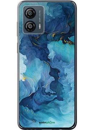 Чехол на motorola moto g53 акварель