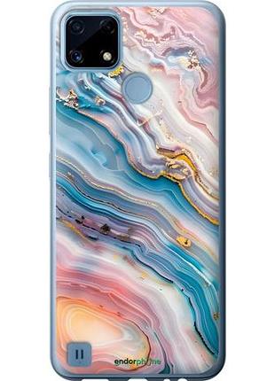 Чохол на realme c21 мармур красивий