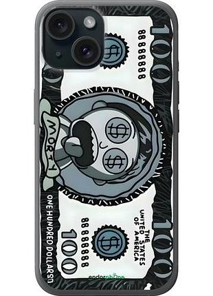 Чехол на iphone 15 морти 100 айфон 15