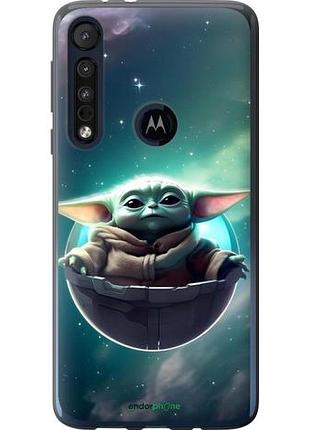 Чехол на motorola one macro малыш йода, грогу моторола ван макро