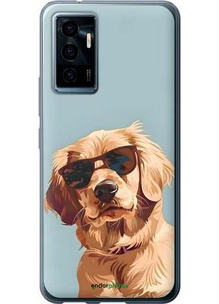 Чохол на vivo v23e пес в окулярах