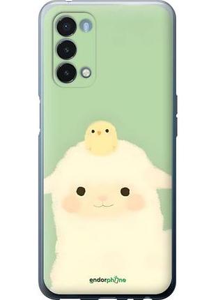 Чехол на oneplus nord n200 5g барашек и ципленок 1+ норд н200 5г