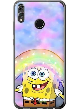 Чехол на huawei honor 8x спанч боб, sponge bob хуавей хонор 8х