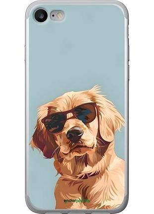 Чохол на iphone 7 пес в окулярах