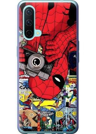 Чехол на oneplus nord ce человек паук, spiderman 2 1+ норд се 2