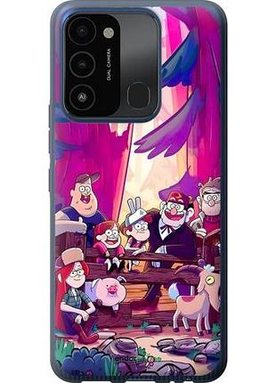 Чехол на tecno spark 8c kg5k гравити фолз