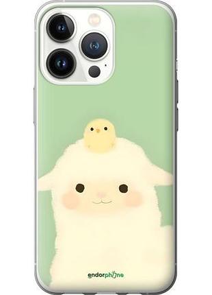Чехол на iphone 13 pro барашек и ципленок айфон 13 про