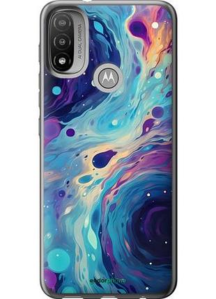 Чехол на motorola e20 арт акварель моторола е20