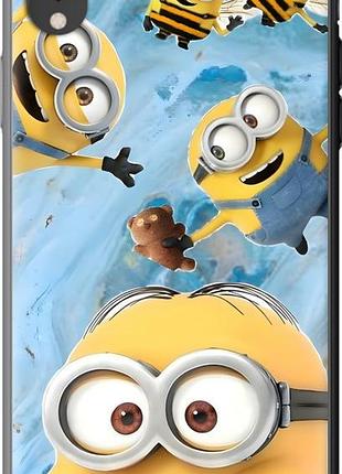 Чехол на iphone xr миньоны