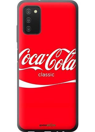 Чехол на samsung galaxy a03s a037f кока кола самсунг а03с а037ф