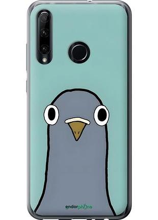Чехол на huawei honor 20 lite голубь хуавей хонор 20 лайт