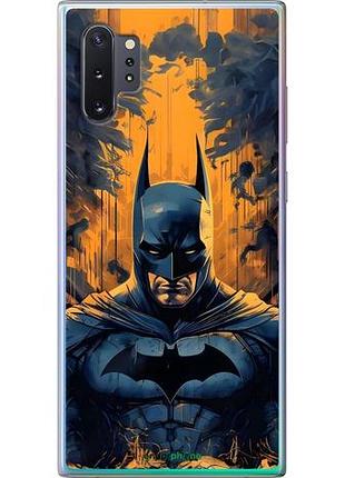 Чехол на samsung galaxy note 10 plus бетмен, batman самсунг ноут 10 плюс
