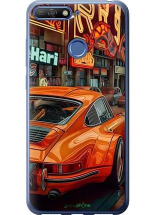 Чехол на huawei honor 7c порше хуавей хонор 7с