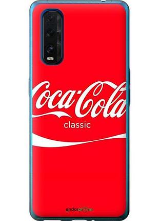 Чехол на oppo find x2 кока кола оппо файнд х2