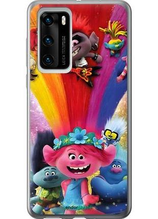 Чехол на huawei p40 троли