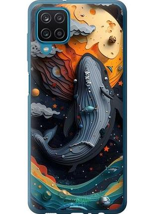 Чехол на samsung galaxy m12 m127f кит в космосе самсунг м12 м127ф