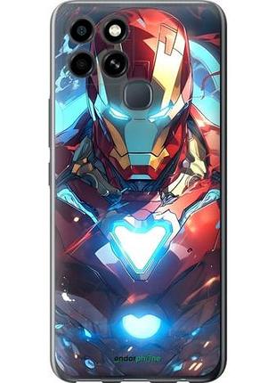 Чехол на infinix smart 6 железный человек инфикс смарт 6