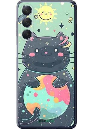 Чохол на samsung galaxy m54 милий котик